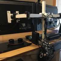 The MonMount monitor arm.