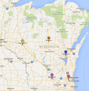 PASS chapters in Wisconsin