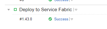 TeamCity Deploy Success for v1.43.0
