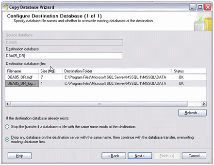 LessThanDot - Copy SQL Server Database