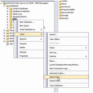 LessThanDot - 6 ways to import data into SQL Server