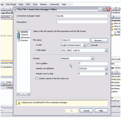 Bulk Format File LessThanDot - 6 ways to import data into SQL Server